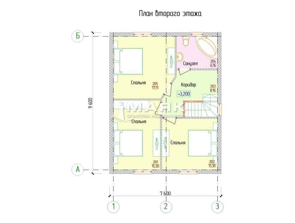 Дом 130 кв.м на участке 6 сот
