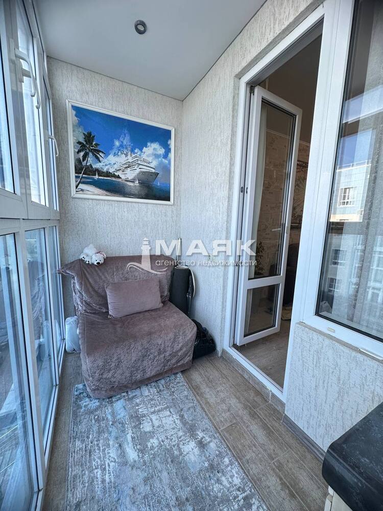 1-к. квартира 37.3 кв.м, 4/5